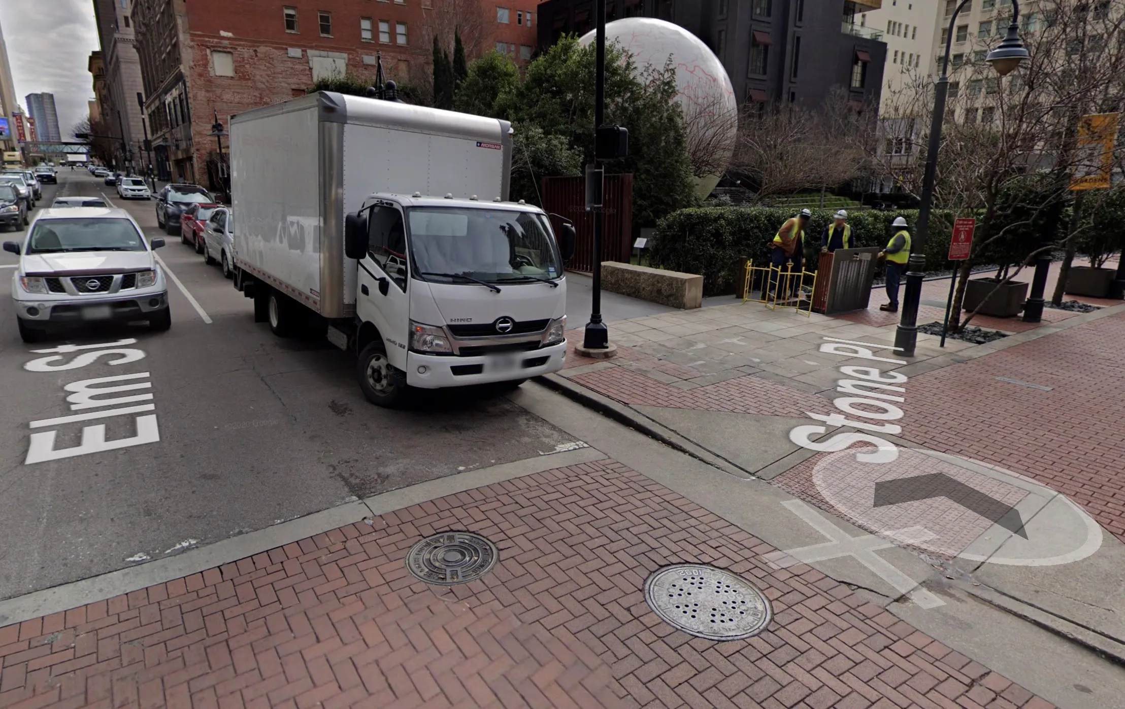 Dallas, 1964, Google Street View